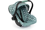 Dukke, bamse og udstyr - Bayer Design Deluxe Car Seat with Canopy for Dolls - Green w/ Stars - 67958AA