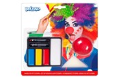 Rolleleg - Boland Face Paint Set Clown with Clown Nose - 45064
