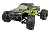 Fjernstyret - BLACKZON Smyter MT 1/12 4WD Electric Monster Truck - Green - 540110