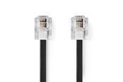 Telefonkabel - Nedis TCGL90200BK20 telephone cable - TCGL90200BK20