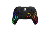 Spil tilbehør - PDP Afterglow Wave - Black - Wireless - Wireless Controller - Nintendo Switch - 500-252-BK