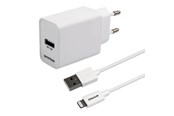 Mobil - Adaptere & Opladere - Essentials Wall Charger USB-A - 1m - 1110145
