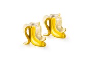 Boligindretning - Donkey Candlestick - Banana Romance (2 pcs.) (210735) - 210735