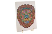 Puslespil - Creative Craft Group Wooden Jigsaw Puzzle Lion 140pcs. Wood - 400083