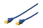 Netværkskabel - DIGITUS Professional patch cable - 25 cm - blue - Blå - 0.25m - DK-1644-A-0025/B
