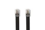 Telefonkabel - Nedis TCGL90300BK10 telephone cable - TCGL90300BK10