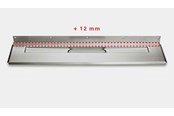 Afløb - Unidrain Afløbsarmatur 1004, 800 mm, Bagflange – Ekstra dyb + 12 mm - 1004.0803
