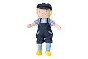Dukke, bamse og udstyr - Bambolino Toys Cuddle Plush Fien and Teun - Boer Teun 33cm - 19221