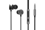 Hovedtelefoner/headset - Joyroom Wired Earphones JR-EW03 Half in Ear (Dark Grey) - JR-EW03 Dark Gray