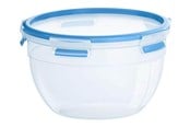 Køkkentilbehør - EMSA CLIP & CLOSE - food storage container - blue transparent - 2 L - N1011400