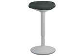 Ergonomi - Leitz Ergo Active ståstol med komfortsæde, lys grå - 65450085