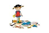 Dukke, bamse og udstyr - Pippi magnetdukke - 18102