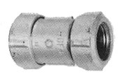 Gevindfittings - +GF+ Primofit kompressionskobling 1 1/2''x40 mm for stål rør til PE-rør - 775102520