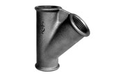 Gevindfittings - +GF+ tee 45° sort 2'' - 770165109