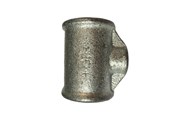 Gevindfittings - +GF+ tee 90° galvaniseret reduceret 3-1'' - 770129226