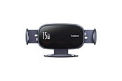 Mobil - Adaptere & Opladere - Baseus LightChaser car holder with induction charger (black) - C40355901111-00