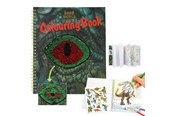 Kreativt Legetøj - Dino World Colouring Book with Reversible Seqins - 0412757