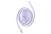 USB kabel - Baseus Free2Pull USB-C to iP 20W 1m USB cable (purple) - P10364501511-00