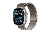 Smartwatch, Sportsur & Aktivitetstracker - Apple Watch Ultra 2 GPS + Cellular 49mm - Titanium Case with Titanium Milanese Loop - M - MX5R3DH/A