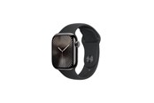 Smartwatch & Sportsur - Apple Watch Series 10 GPS + Cellular 42mm - Slate Titanium Case with Black Sport Band - S/M - MWXG3QN/A