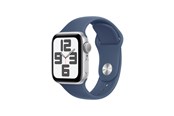 Smartwatch & Sportsur - Apple Watch SE GPS 44mm - Silver Aluminium Case with Denim Sport Band - M/L - MXER3QN/A