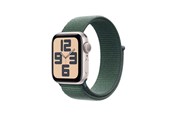 Smartwatch & Sportsur - Apple Watch SE GPS 44mm - Starlight Aluminium Case with Lake Green Sport Loop - MXEW3QN/A