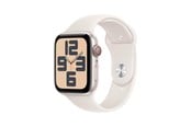 Smartwatch & Sportsur - Apple Watch SE GPS + Cellular 44mm - Starlight Aluminium Case with Starlight Sport Band - M/L - MXGU3QN/A