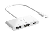 Dockingstation - j5create USB-C to 4K HDMI (with 100W PD) - JCA399-N