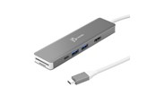 Dockingstation - j5create 7-in-1 Multi-Port Adapter (with 100W PD) - JCD390-N
