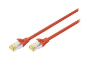 Netværkskabel - DIGITUS patch cable - 3 m - red - Rød - 3m - DK-1644-A-030-R-10