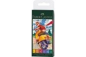 Skrive- og Tegneværktøjer - Faber-Castell Pitt artist pen B Colour wheel 6 ass - 167174