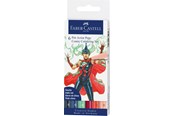 Skrive- og Tegneværktøjer - Faber-Castell Pitt artist Comic Colouring etui 6 ass - 267196