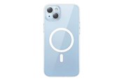 Mobil - Covers & Cases - Baseus Crystal Series Magnetic Case for iPhone 14 Plus + tempered glass - ARSJ011102