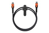 USB kabel - UAG Rugged Kevlar Cable USB-C - USB-C 1.5m black/orange BULK - 9B4413114097