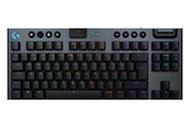 Tastatur - Logitech G915 X LIGHTSPEED TKL - Clicky - 80 % (TKL) - Gaming Tastatur - Nordisk - Sort - 920-012756