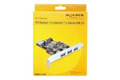 Controller - DeLOCK PCI Express Card > 3 x External + 1 x Internal USB 3.0 - 89301
