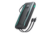 Powerbank - Joyroom Powerbank JR-L017 10000mAh 22.5W with Lightning + USB-C cable (black) Powerbank - Sort - 10000 mAh - JR-L017