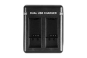 Actionkamera tilbehør - Puluz 2-slot charger PU919B for GoPro Hero 9/10/11/12 - PU919B