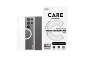 Mobil - Covers & Cases - CARE by PanzerGlass Flagship Case Transparent Urban Combat w. White QI Compatible Samsung Galaxy S24 Ultra - PANZER1155