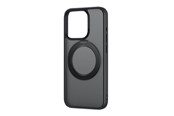 Mobil - Covers & Cases - Baseus SkyRing 360° case with stand for iP 15 + tempered glass and cleaning kit (black) - P60161006101-04