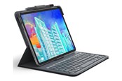 Tastatur - ZAGG Messenger Folio 2 for Apple 10.9-inch iPad Air - Tastatur & Folio sæt - Nordisk - Grå - 103010824