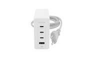 Mobil - Adaptere & Opladere - Mophie USB-C 120W Wall Adapter PD HUB (3xUSB-C + 1xUSB-A) GaN - White - 409909309