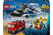 LEGO® - LEGO City 60462 Remix – helikopter, brandbil og ubåd - 60462