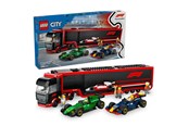 LEGO®  - LEGO City 60445 F1®-lastbil med RB20 og AMR24 F1®-biler - 60445