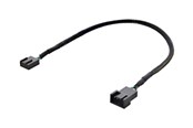Strømkabel (ekstern) - Deltaco - fan power extension cable - 4 pin fan connector to 4 pin fan connector - 30 cm - SSI-64