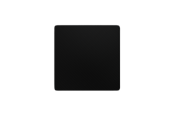 Musemåtte & tilbehør - Endgame Gear EM-B Plus Poron Gaming Mousepad - Black - EGG-EMB-500-BLK