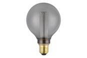 Lyskilder - EGLO LED pære G95 Globe 4,3W/818 200 lumen smoke 3-trin dæmpbar E27 - 113072