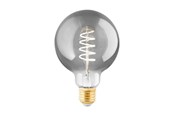 Lyskilder - EGLO LED pære G95 Globe 4W/820 100 lumen smoke dæmpbar E27 - 110086