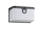 Lamper - EGLO CROARA udendørs væglampe, solcelle, antracit - 901081
