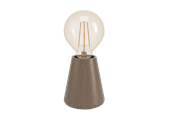 Lamper - EGLO ASBY bordlampe, mørkebrun - 44015